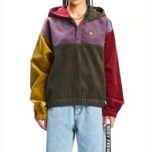 NWOT Teddy Fresh Color Block Corduroy Jacket